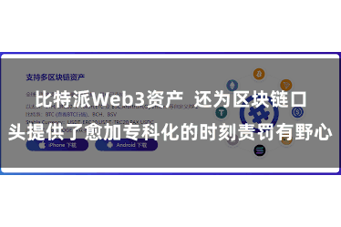 比特派Web3资产  还为区块链口头提供了愈加专科化的时刻责罚有野心
